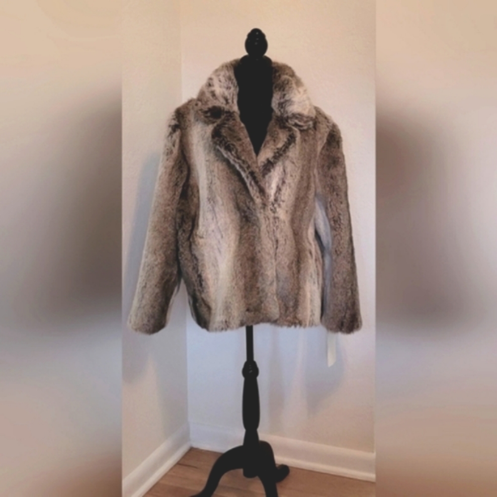 Scandinavian Faux Fur Women's Coat